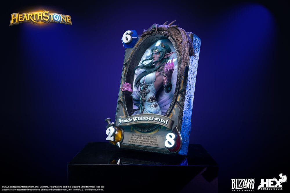 Hearthstone 3D Art Frame Statue Tyrande Whisperwind 31 cm