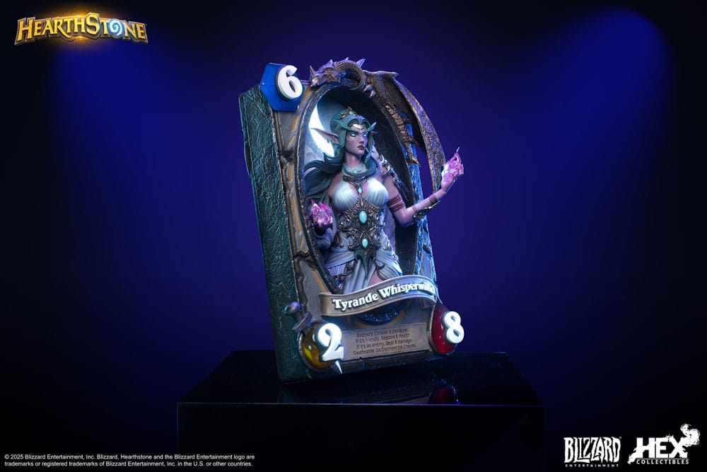 Hearthstone 3D Art Frame Statue Tyrande Whisperwind 31 cm