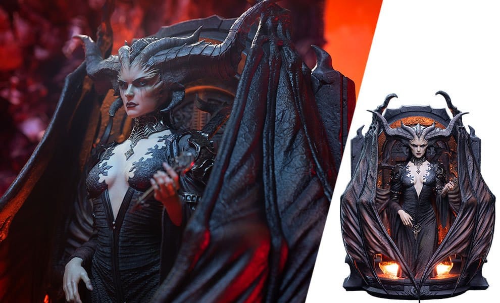 Diablo IV Art Statue Lilith 34 cm