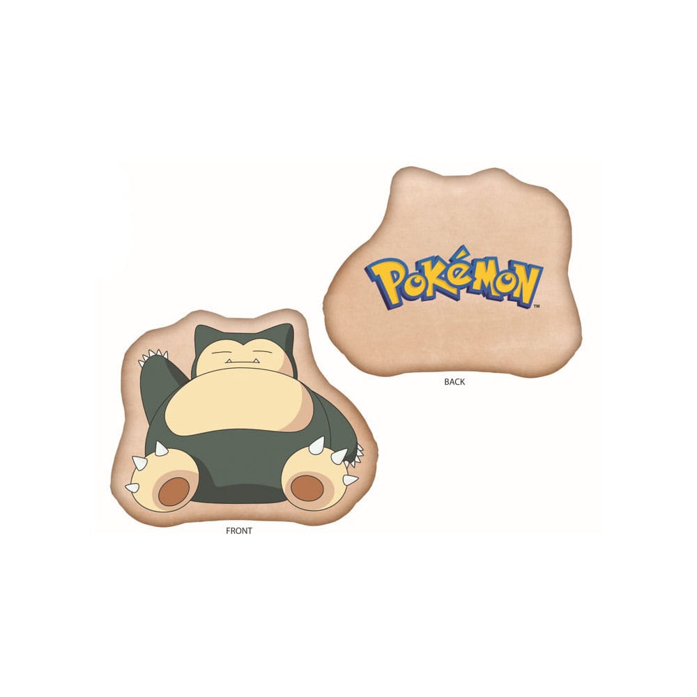 Pokémon Pillow Snorlax brown 36 cm