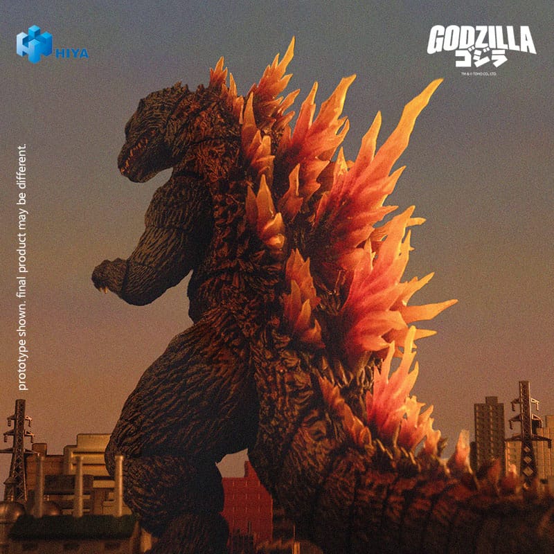 Godzilla 2000: Millennium (1999) Exquisite Basic Action Figure Godzilla Heat Ray 18 cm