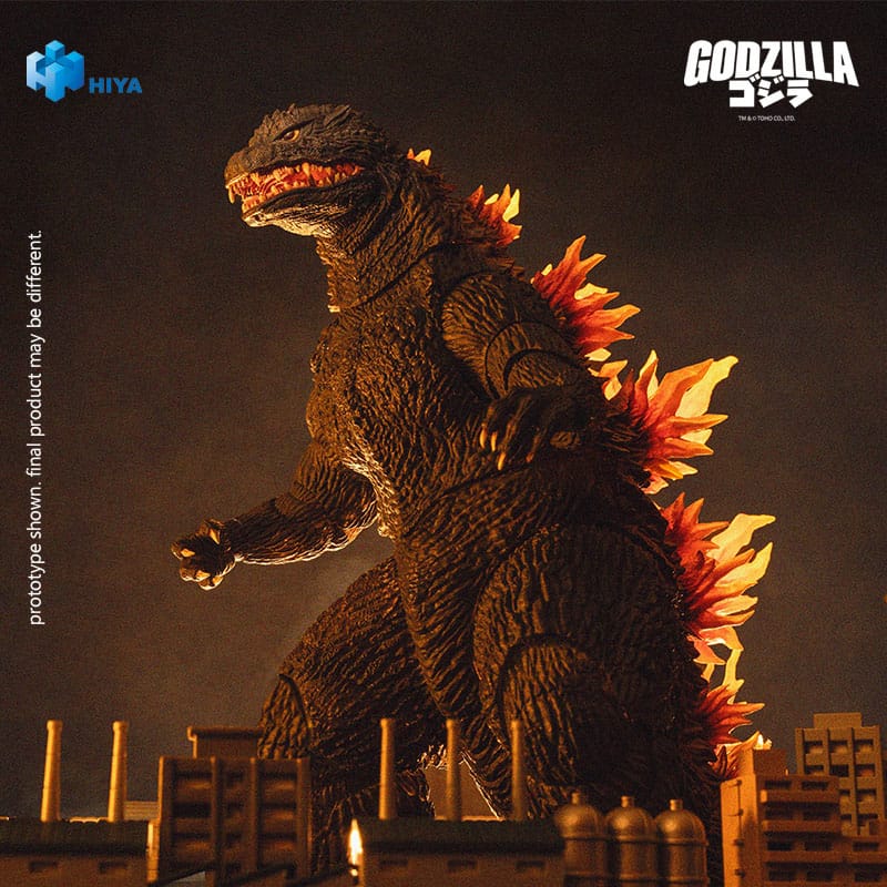 Godzilla 2000: Millennium (1999) Exquisite Basic Action Figure Godzilla Heat Ray 18 cm