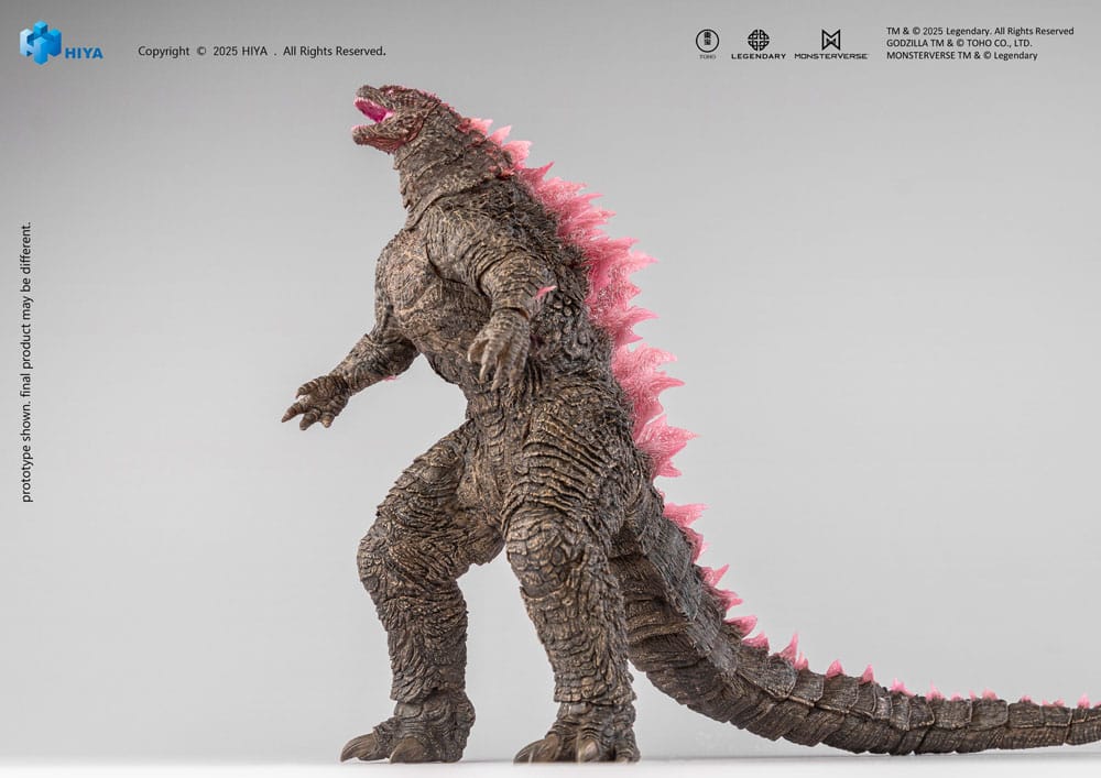 Godzilla x Kong The New Empire Exquisite Basic Action Figure Heat Ray Godzilla Evolved Ver. 18 cm