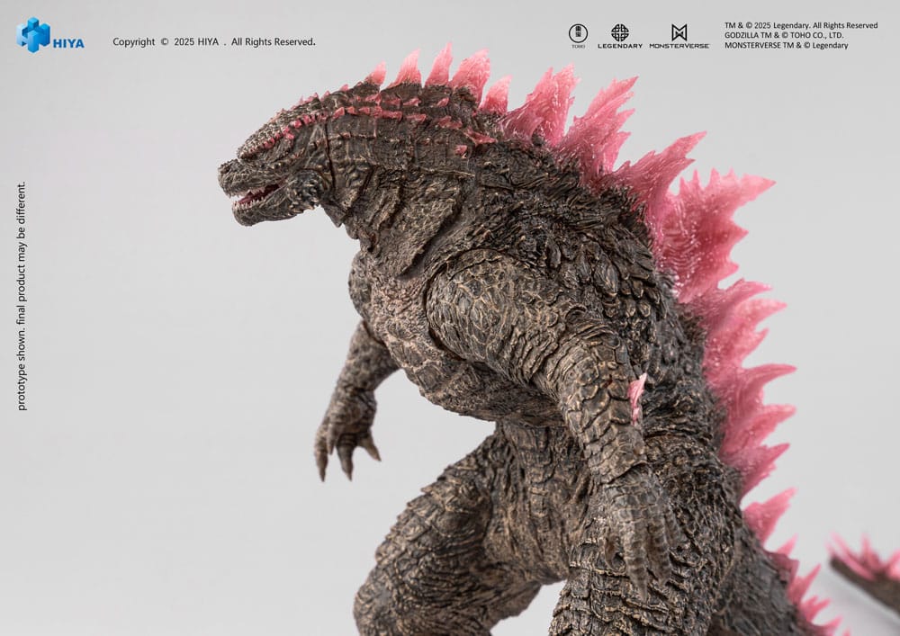 Godzilla x Kong The New Empire Exquisite Basic Action Figure Heat Ray Godzilla Evolved Ver. 18 cm