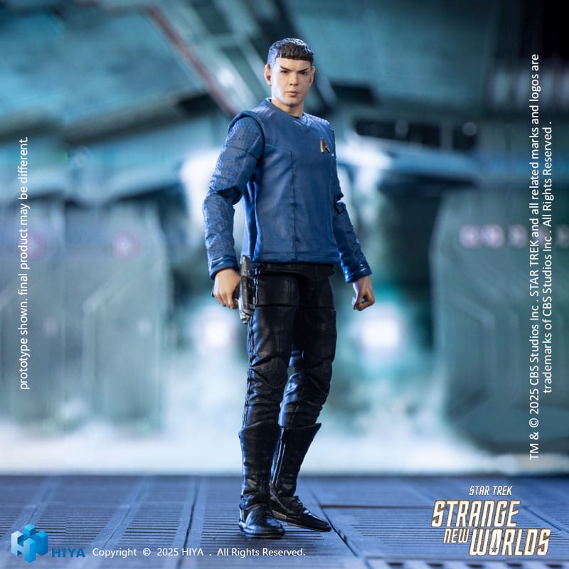 Star Trek Strange New Worlds Exquisite Mini Series Actionfigur 1/18 Spock 11 cm