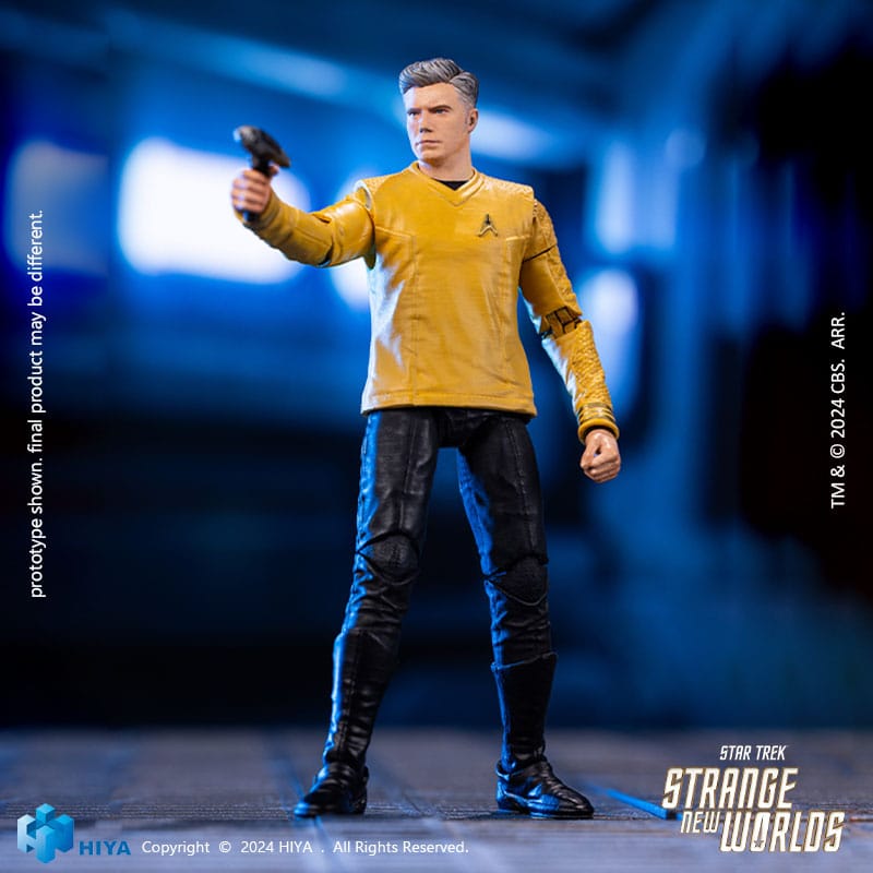 Star Trek Strange New Worlds Exquisite Mini Series Actionfigur 1/18 Pike 11 cm