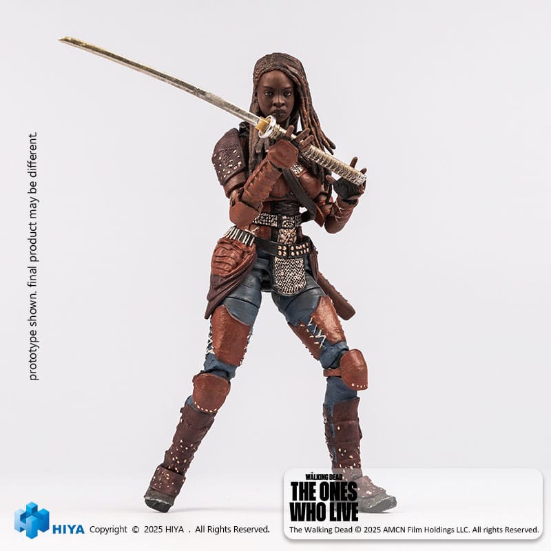 The Walking Dead: The Ones Who Lived Exquisite Mini Action Figure 1/18 Michonne 10 cm