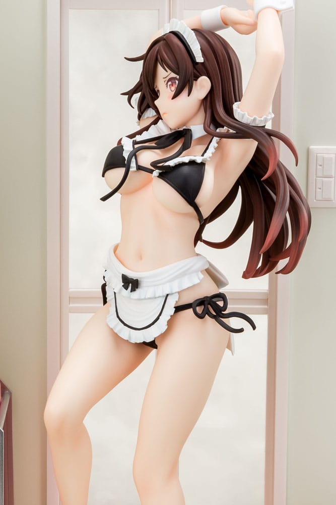 Rent-A-Girlfriend PVC Statue 1/6 Chizuru Mizuhara Maid Bikini ni Okigae 30 cm