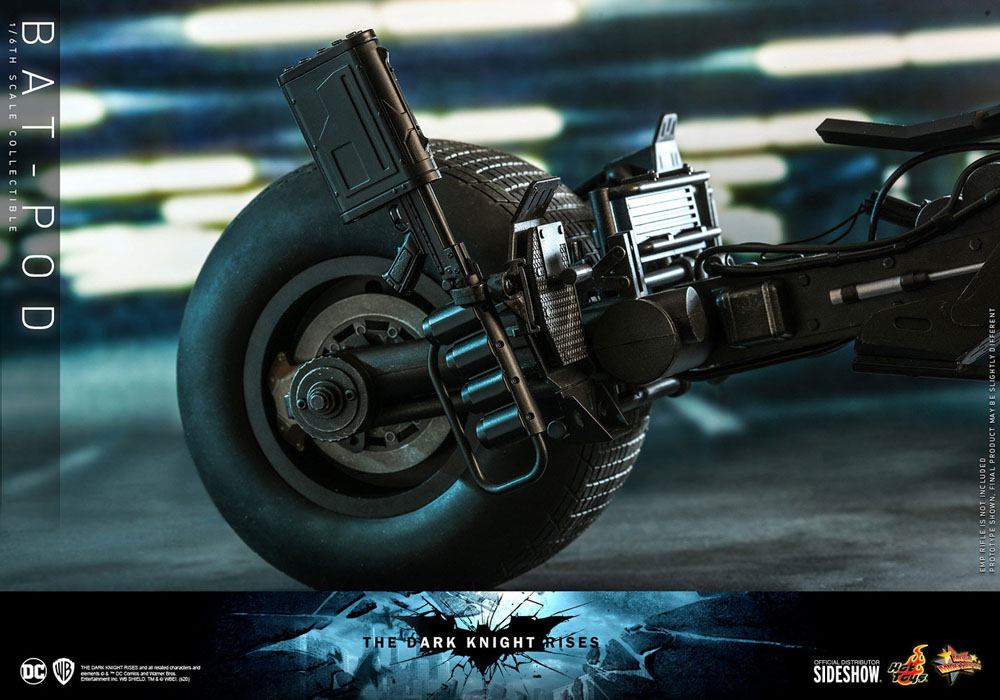 DC Comics - Batman: The Dark Knight Rises Movie Masterpiece Action Figure 1/6 - Bat-Pod