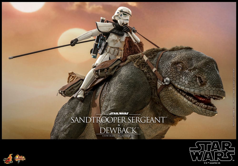 Star Wars - Episode IV Action Figure 2-Pack 1/6 - Sandtrooper Sergeant & Dewback