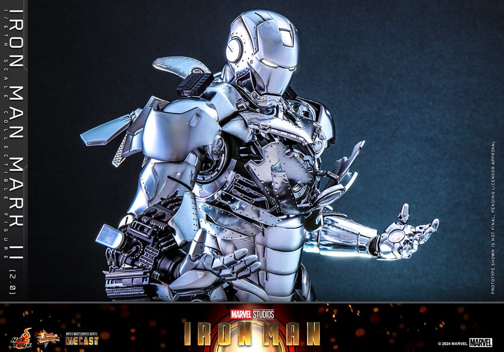 Iron Man Action Figure 1/6 Iron Man Mark II (2.0) 33 cm