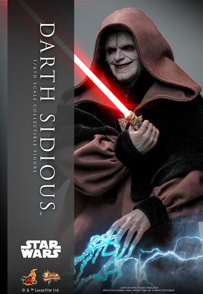 Star Wars - Movie Masterpiece Action Figure 1/6 - Darth Sidious