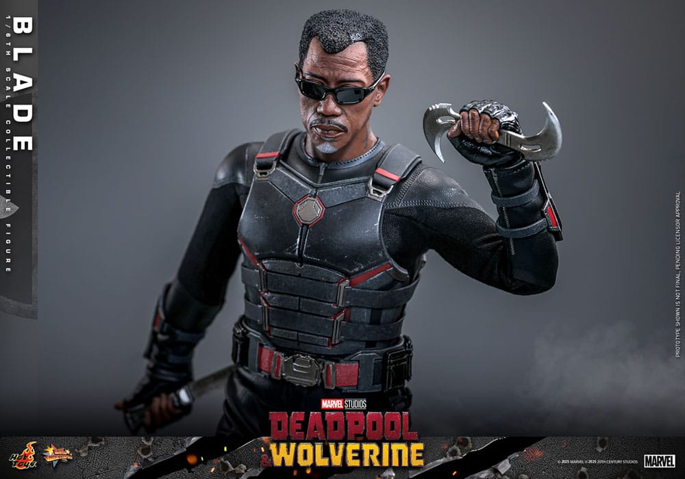 Deadpool & Wolverine Movie Masterpiece Action Figure 1/6 Blade 30 cm