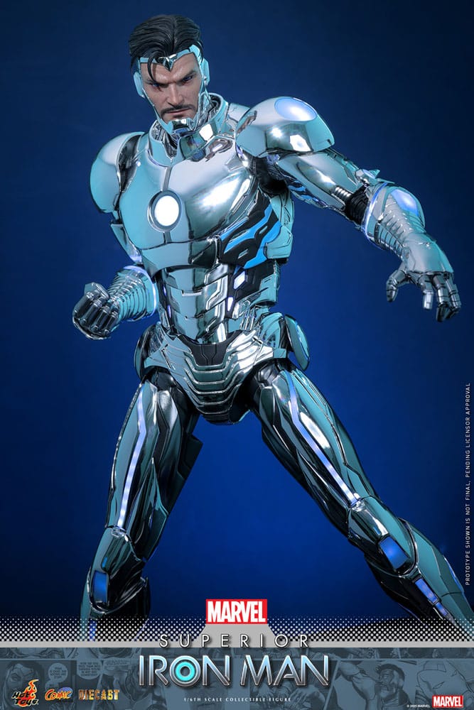 Marvel Comic Diecast Masterpiece Action Figure 1/6 Superior Iron Man 32 cm