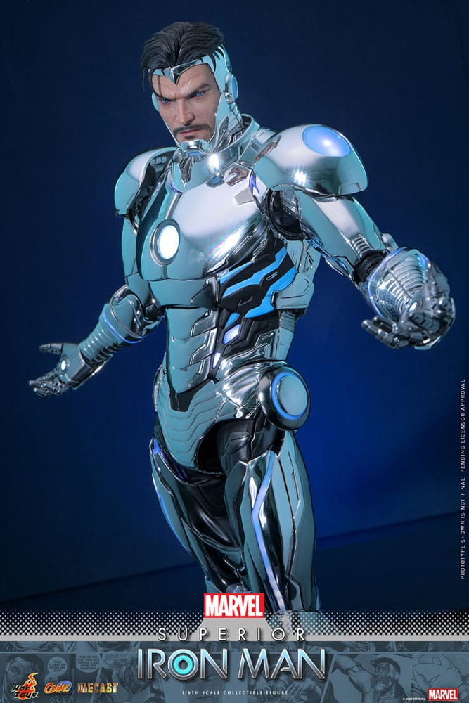 Marvel Comic Diecast Masterpiece Action Figure 1/6 Superior Iron Man 32 cm