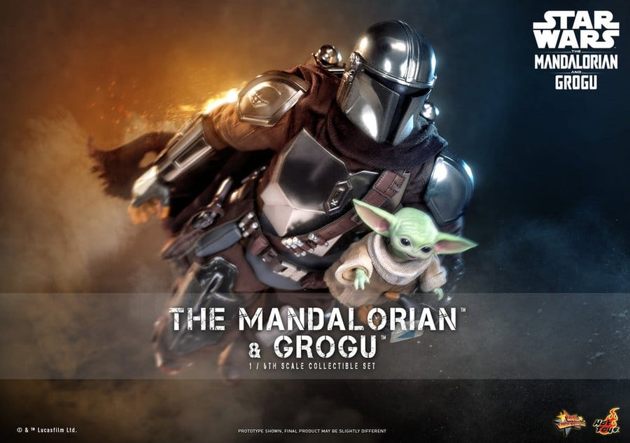 Star Wars: The Mandalorian & Grogu Movie Masterpiece Action Figure 1/6 The Mandalorian and Grogu 31 cm