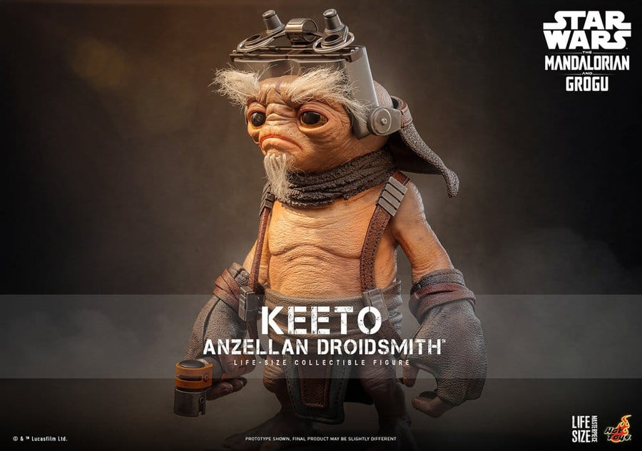 Star Wars: The Mandalorian & Grogu Life-Size Masterpiece Life-Size Figure Keeto (Anzellan Droidsmith) 26 cm