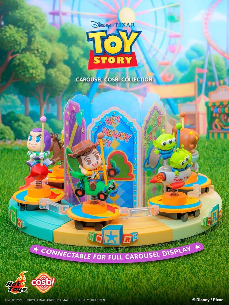 Toy Story Cosbi Mini Figures Carousel Collection 10 cm Blind Box Display (6)