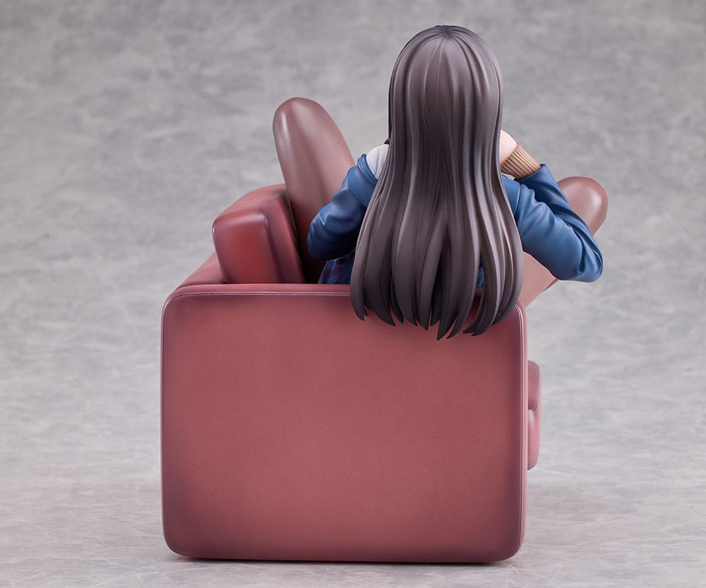 Original Character Statue 1/6 Self-feet Girl Tapestry Set Edition 17 cm