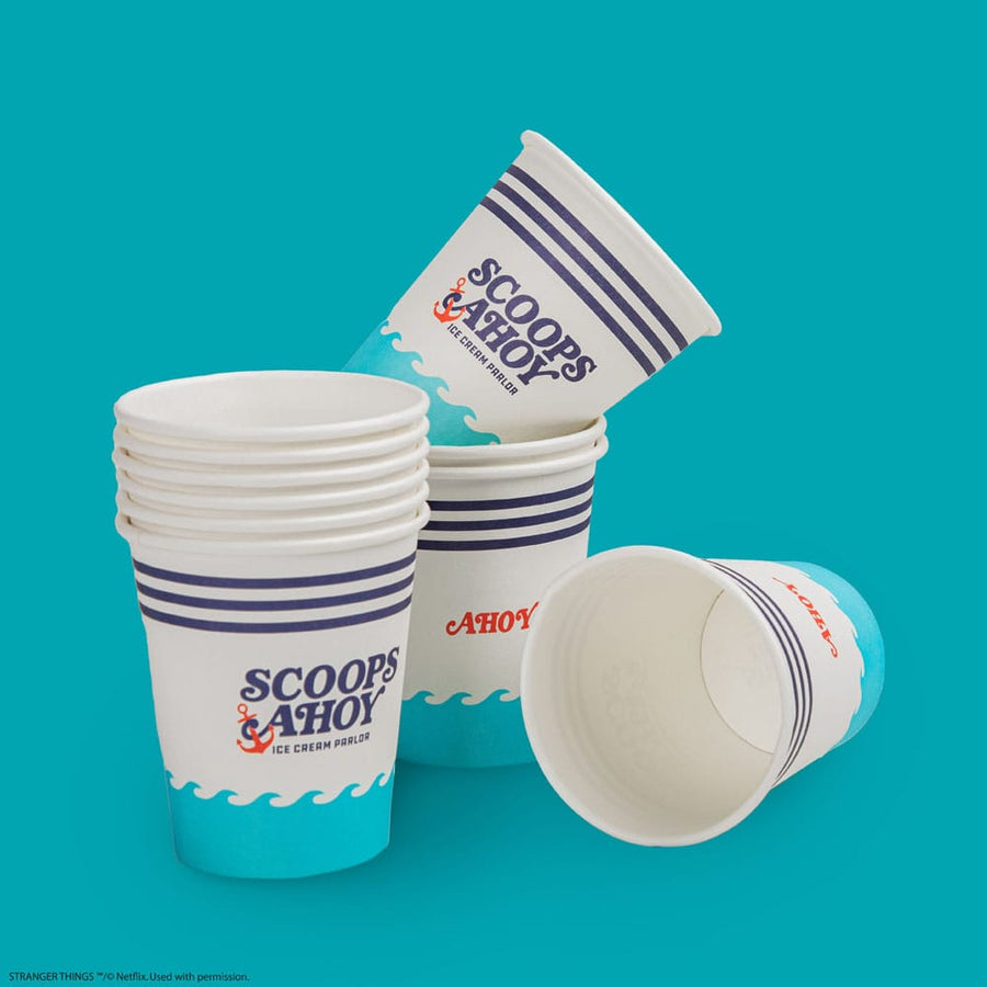 Stranger Things Set of 24 Paper Cups Scoops Ahoy