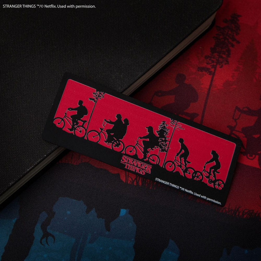 Stranger Things Bookmark Silhouette Metal