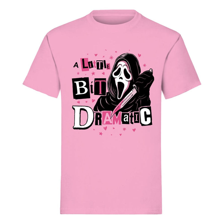 Scream T-Shirt Ghost Face A Little Bit Dramatic Size S