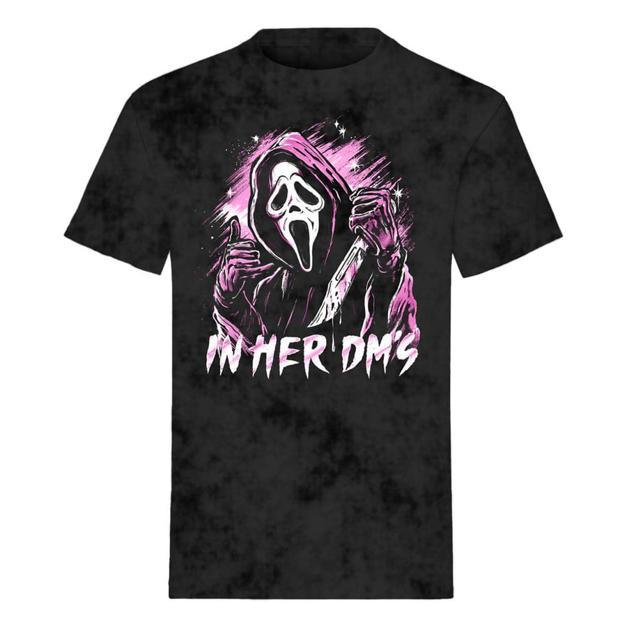 Scream T-Shirt Ghost Face In her DM's Size L