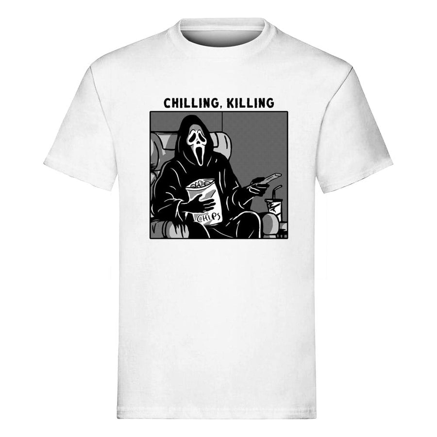 Scream T-Shirt Ghost Face Chilling, Killing Size XL