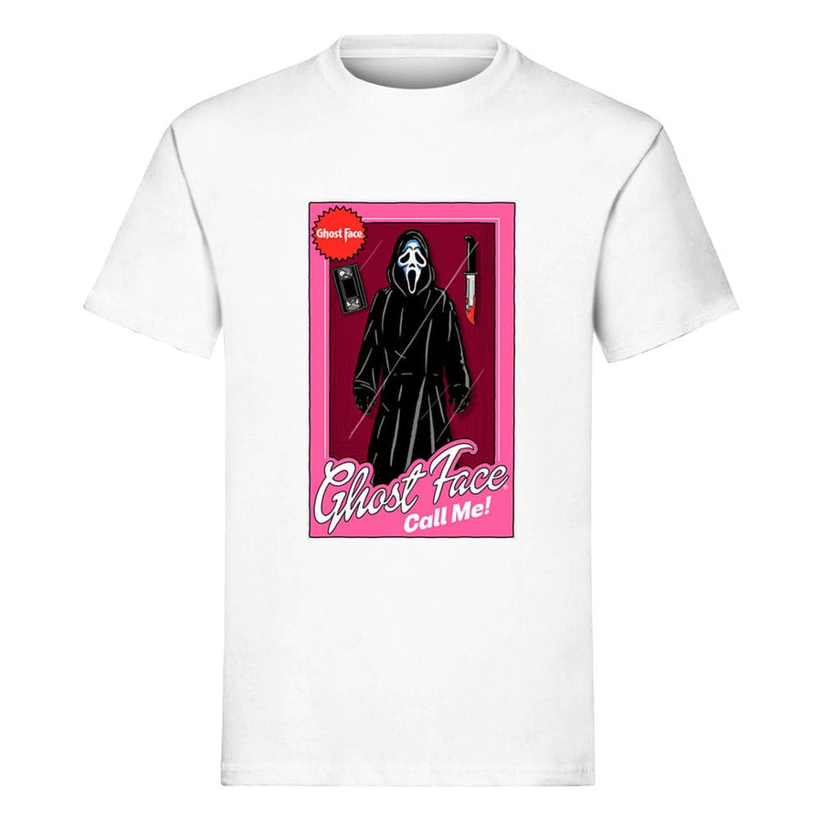 Scream T-Shirt Ghost Face Doll Package Size M