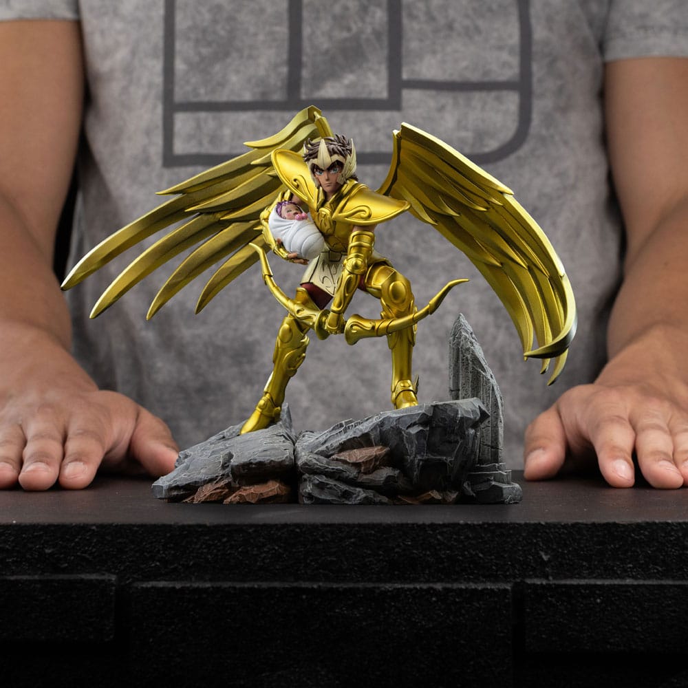 Saint Seiya Art Scale Statue 1/10 Sagittarius Aiolos 21 cm