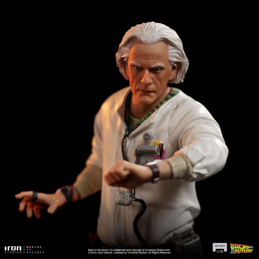 Back to the Future Art Scale Statue 1/10 Doc Brown 22 cm