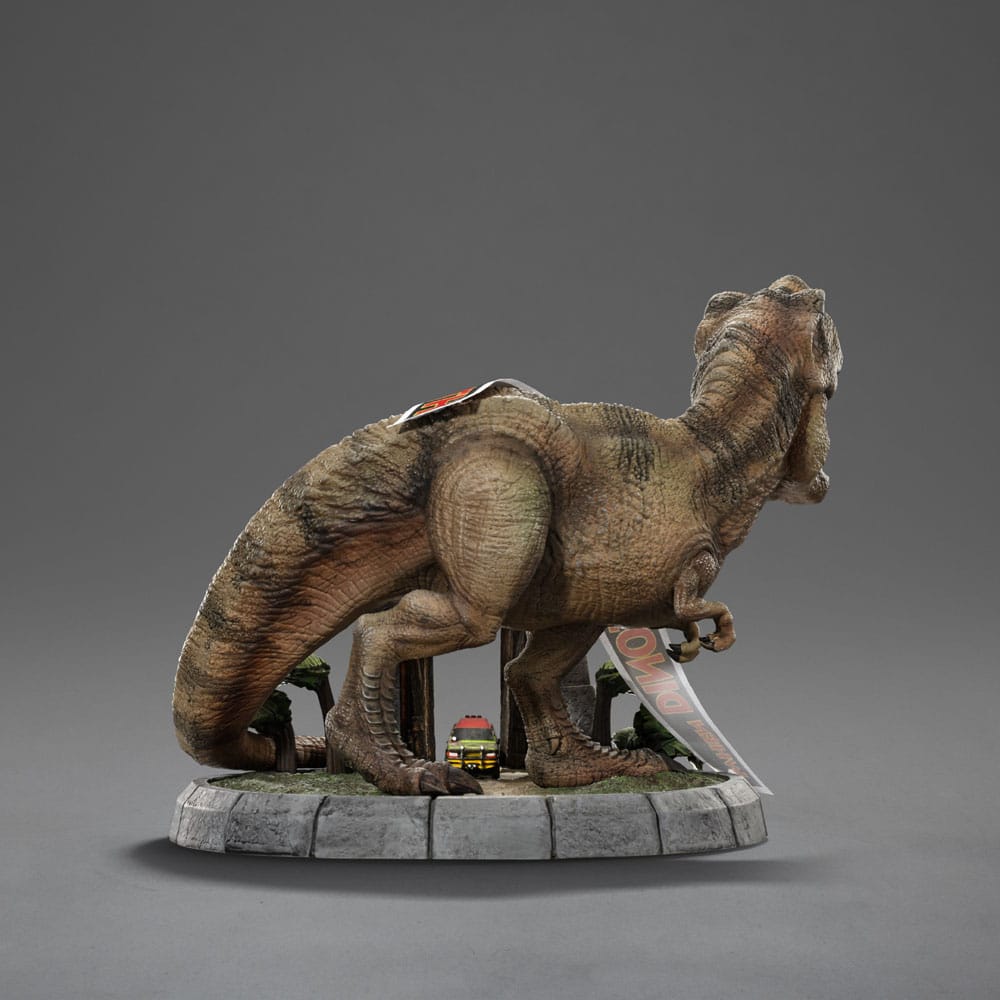 Jurassic Park - Mini Co. PVC Figure - T-Rex Illusion Deluxe