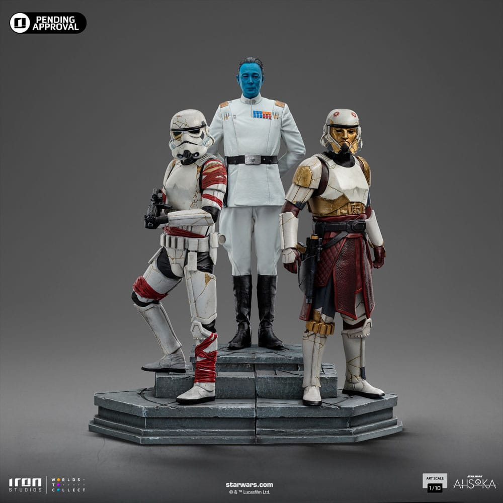 Star Wars - Ahsoka Art Scale Statue 1/10 - Grand Admiral Thrawn