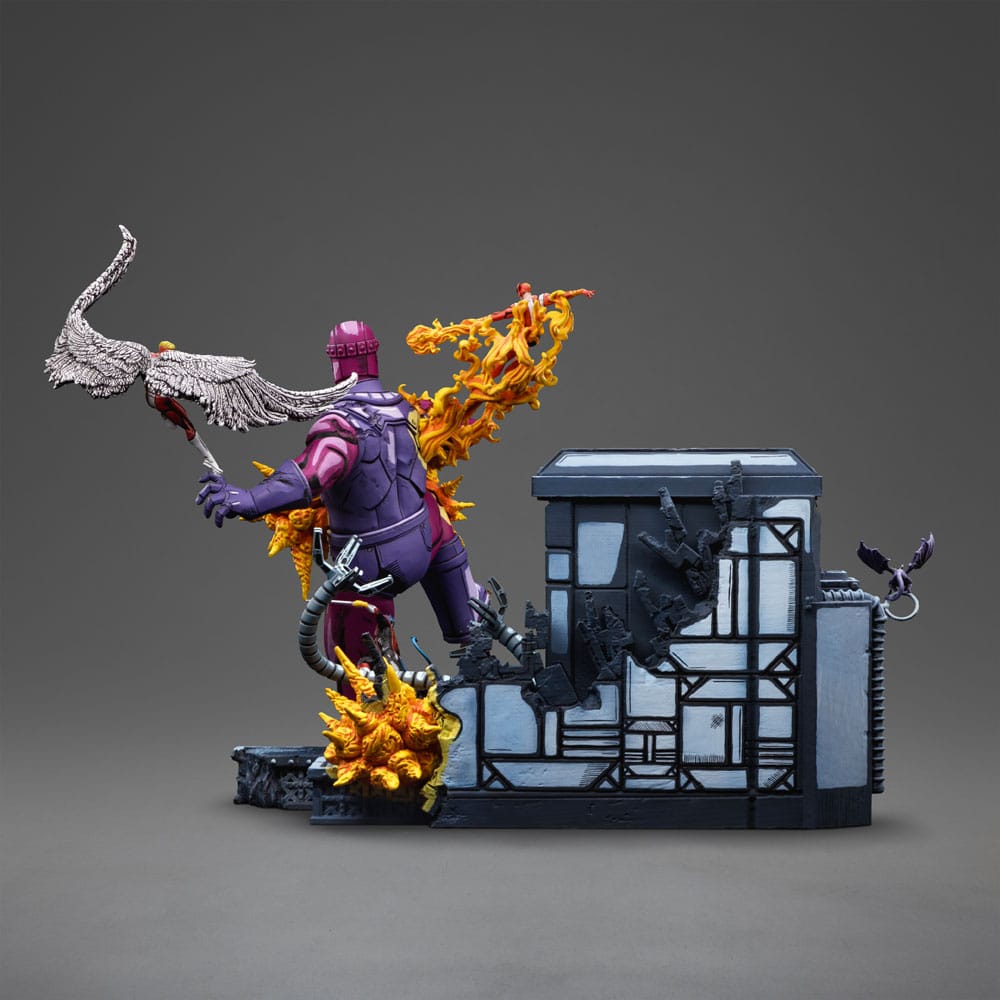 Marvel Demi Art Scale Statue 1/20 X-Men Danger Room Diorama B (Comic Version) 43 cm