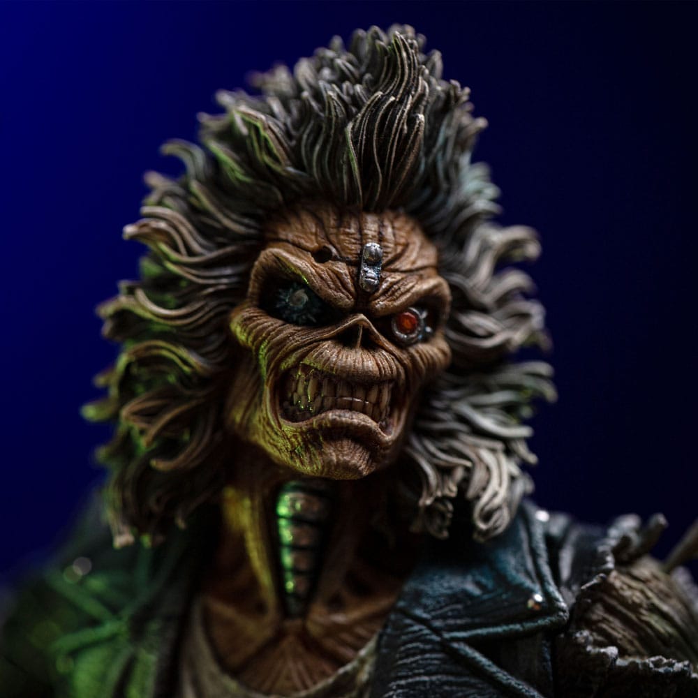 Iron Maiden Art Scale Statue 1/10 Eddie 50th Year Anniversary 22 cm