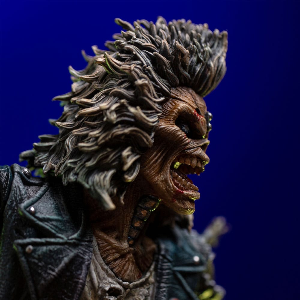 Iron Maiden Art Scale Statue 1/10 Eddie 50th Year Anniversary 22 cm
