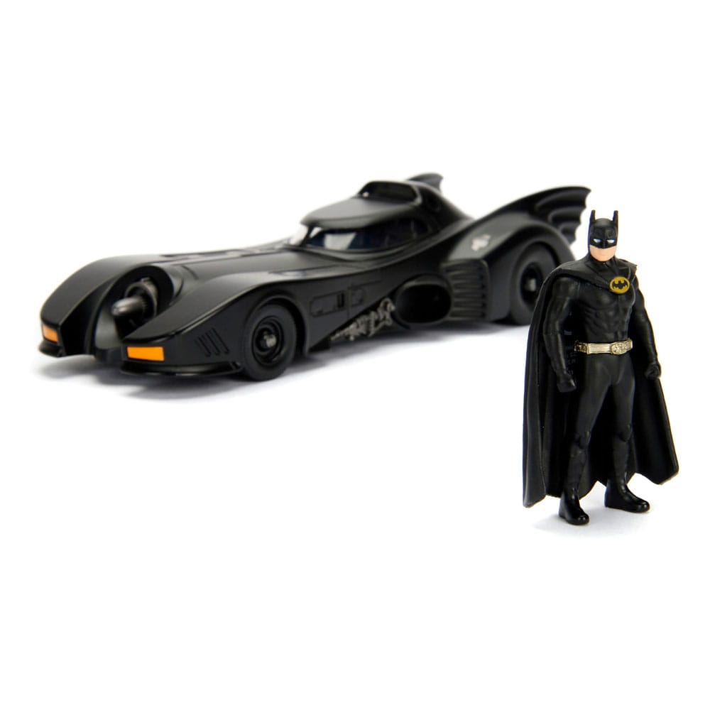 DC Comics - Diecast Model 1/24 Batman 1989 Batmobile