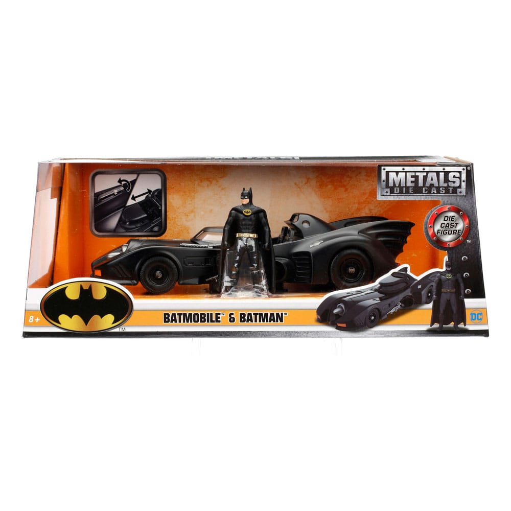 DC Comics - Diecast Model 1/24 Batman 1989 Batmobile