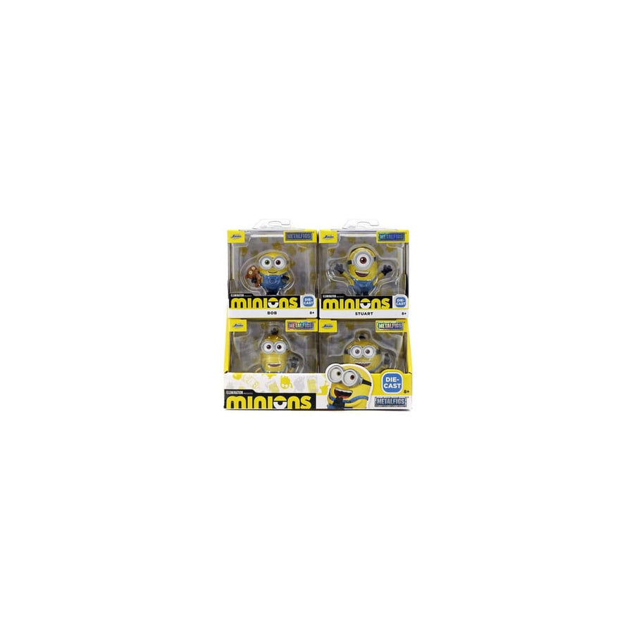 Minions Nano Metalfigs Diecast Mini Figures Wave 1 5 cm Assortment (12)