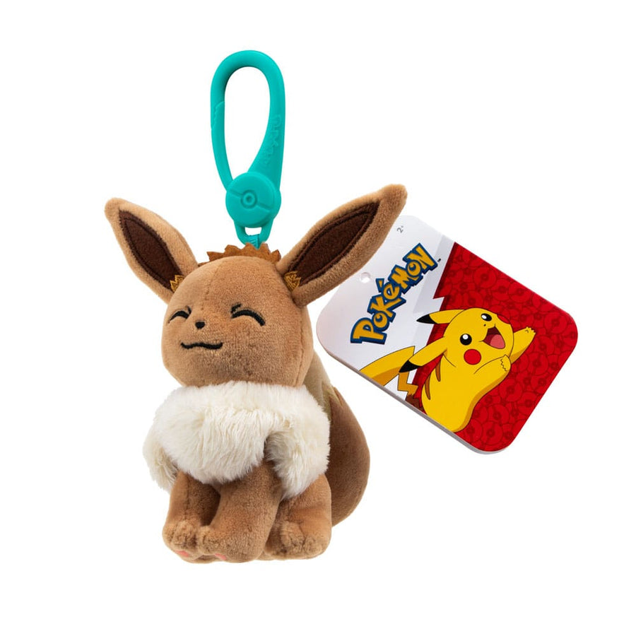 Pokémon Plush Figure & Clip On 10 cm Assortment (6)