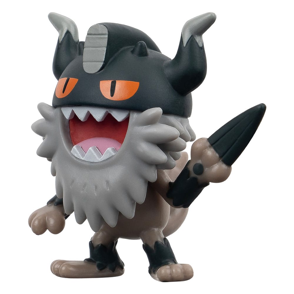 Pokémon Battle Figure Set 3-Pack Pikachu #8, Perrserker, Hawlucha 5 cm