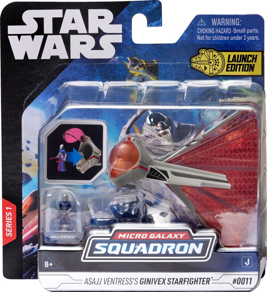 Star Wars Micro Galaxy Squadron Vehicles 7 cm Assortment with Figures (6)