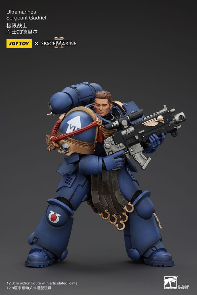 Warhammer 40K - Action Figure 1/18 - Uitramarines Sergeant Gadriel