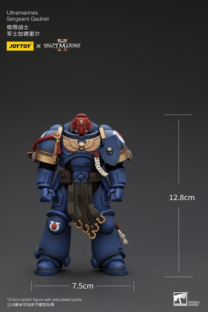 Warhammer 40K - Action Figure 1/18 - Uitramarines Sergeant Gadriel
