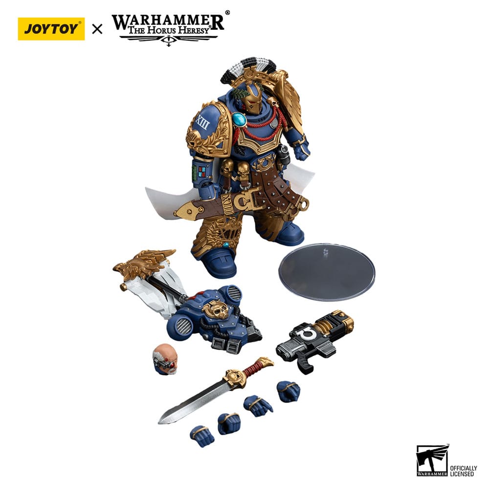 Warhammer The Horus Heresy - Action Figure 1/18 Ultramarines Legion Praetor with Power Sword and Volkite Serpenta