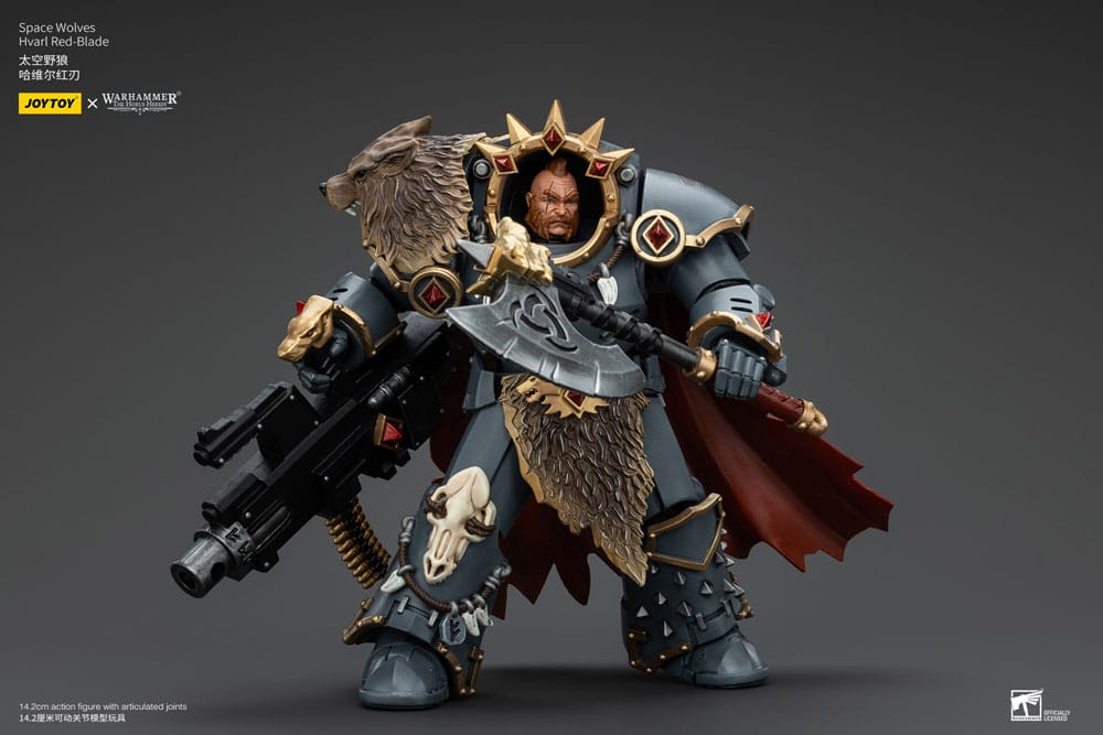 Warhammer The Horus Heresy - Action Figure 1/18 - Space Wolves Hvarl Red-Blade