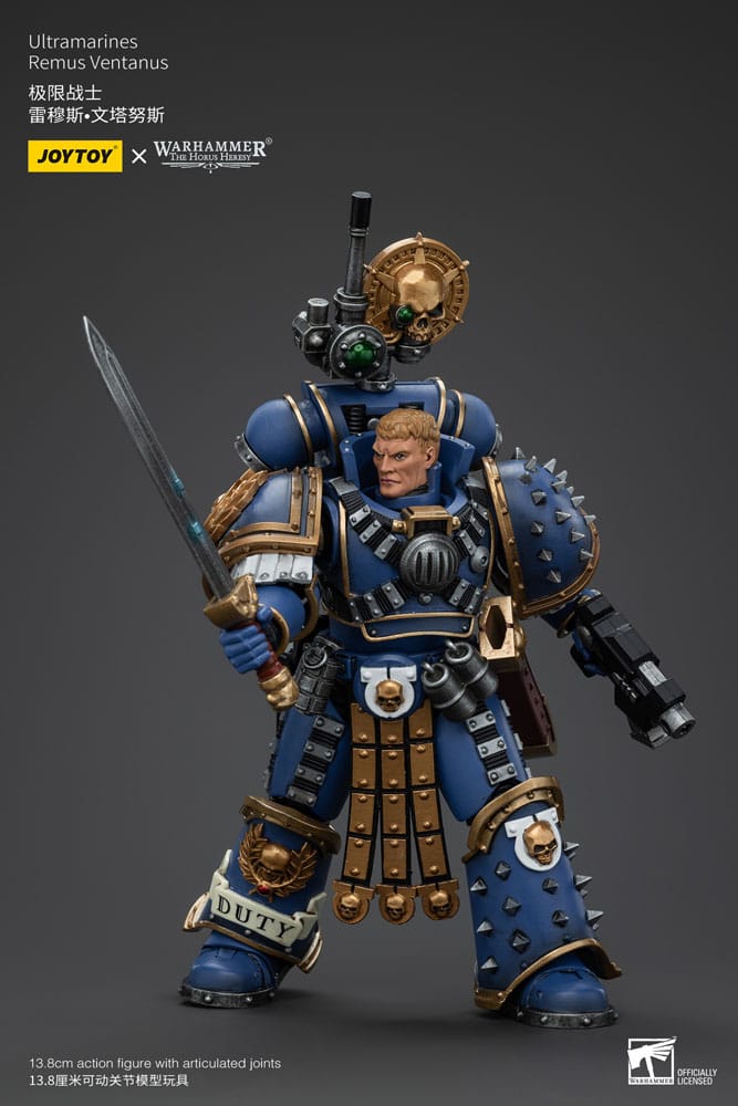 Warhammer The Horus Heresy - Action Figure 1/18 - Ultramarines Remus Ventanus