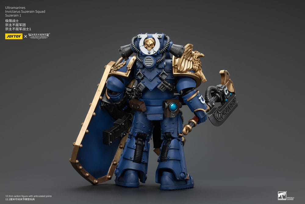 Warhammer The Horus Heresy - Action Figure 1/18 - Ultramarines Invictarus Suzerain Squad Suzerain