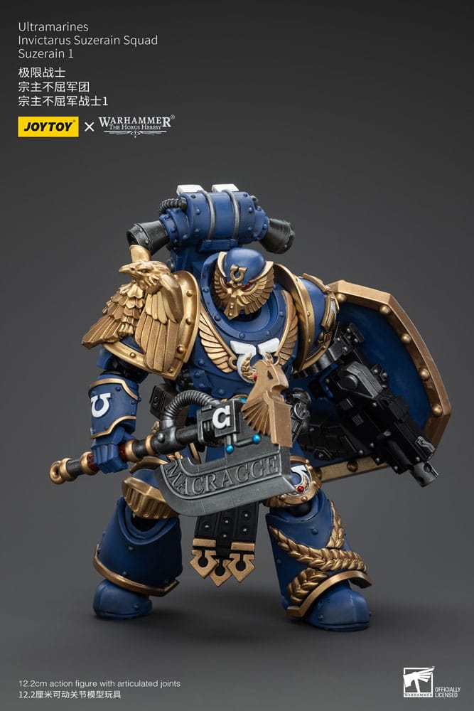 Warhammer The Horus Heresy - Action Figure 1/18 - Ultramarines Invictarus Suzerain Squad Suzerain