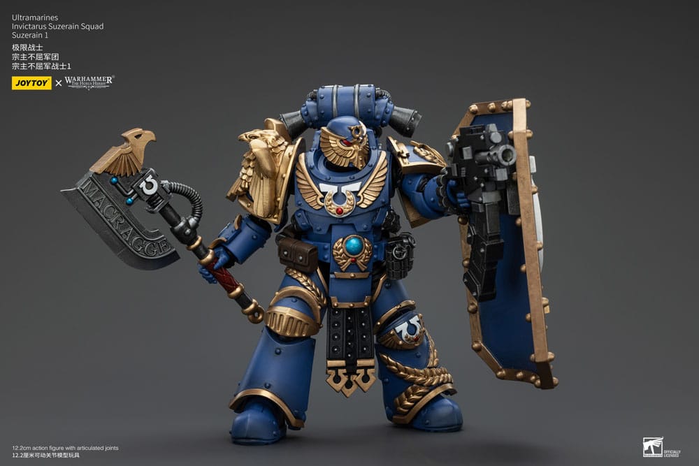 Warhammer The Horus Heresy - Action Figure 1/18 - Ultramarines Invictarus Suzerain Squad Suzerain